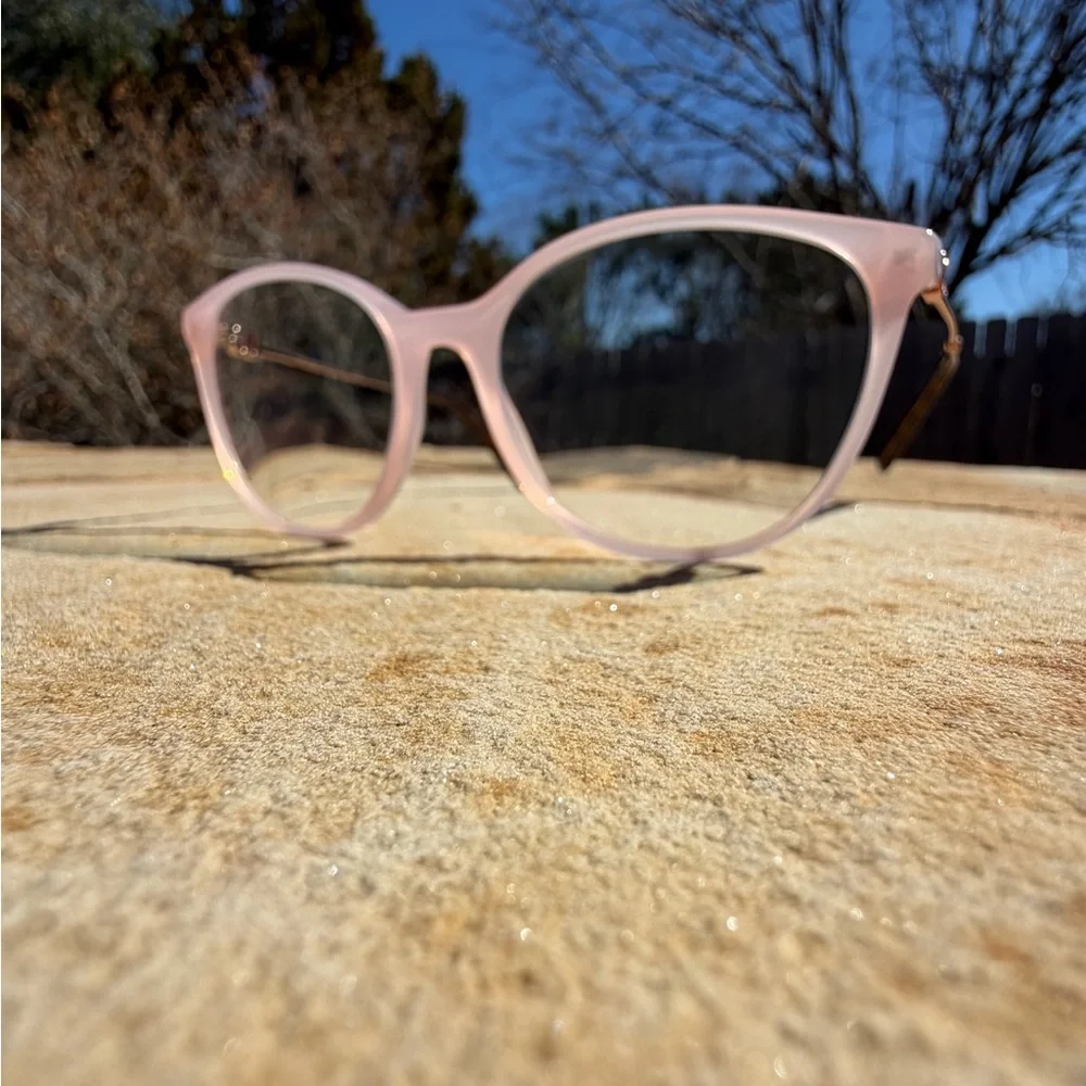 Dolce Gabbana Translucent Pink RX Eyeglasses 3363 - Picture 6 of 7